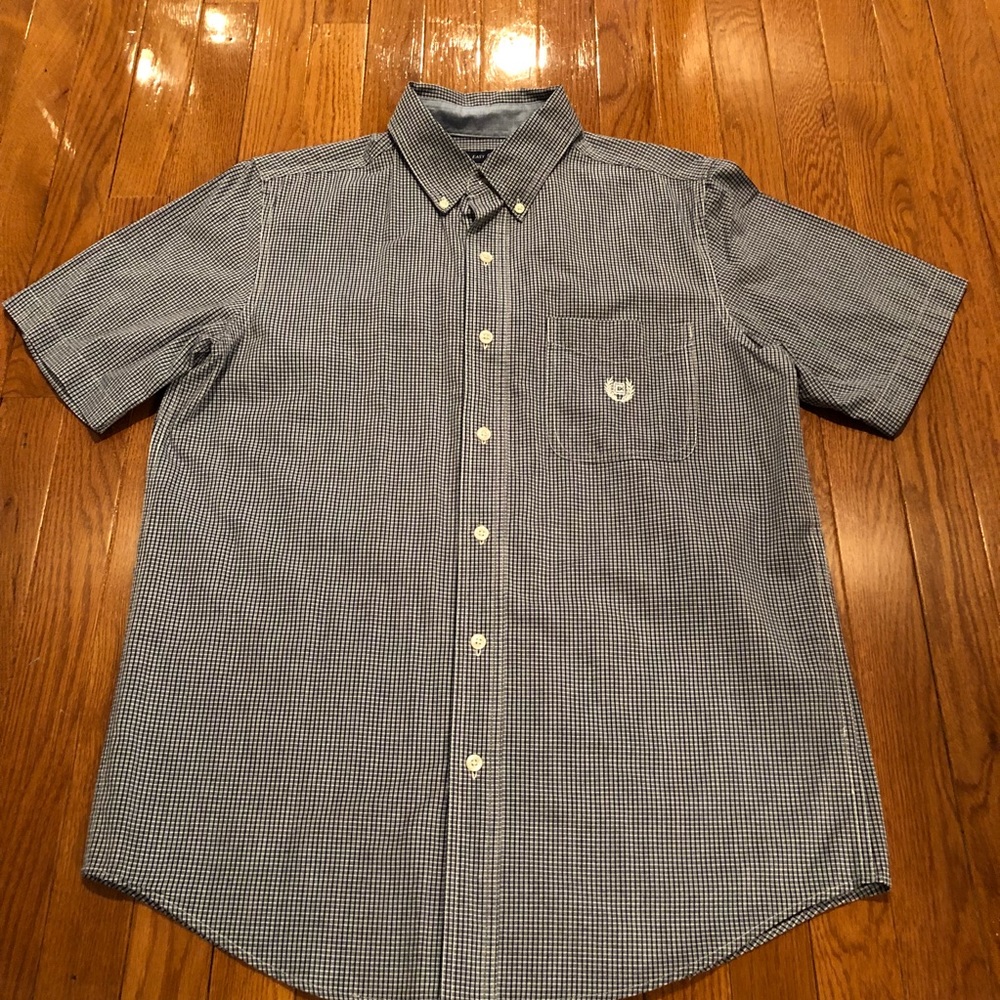 Men’s EUC Chaps Button Up - Small